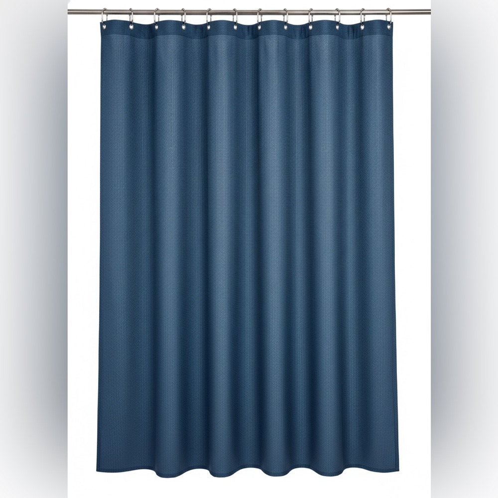 Better Homes And Gardens Navy Shower Curtain
